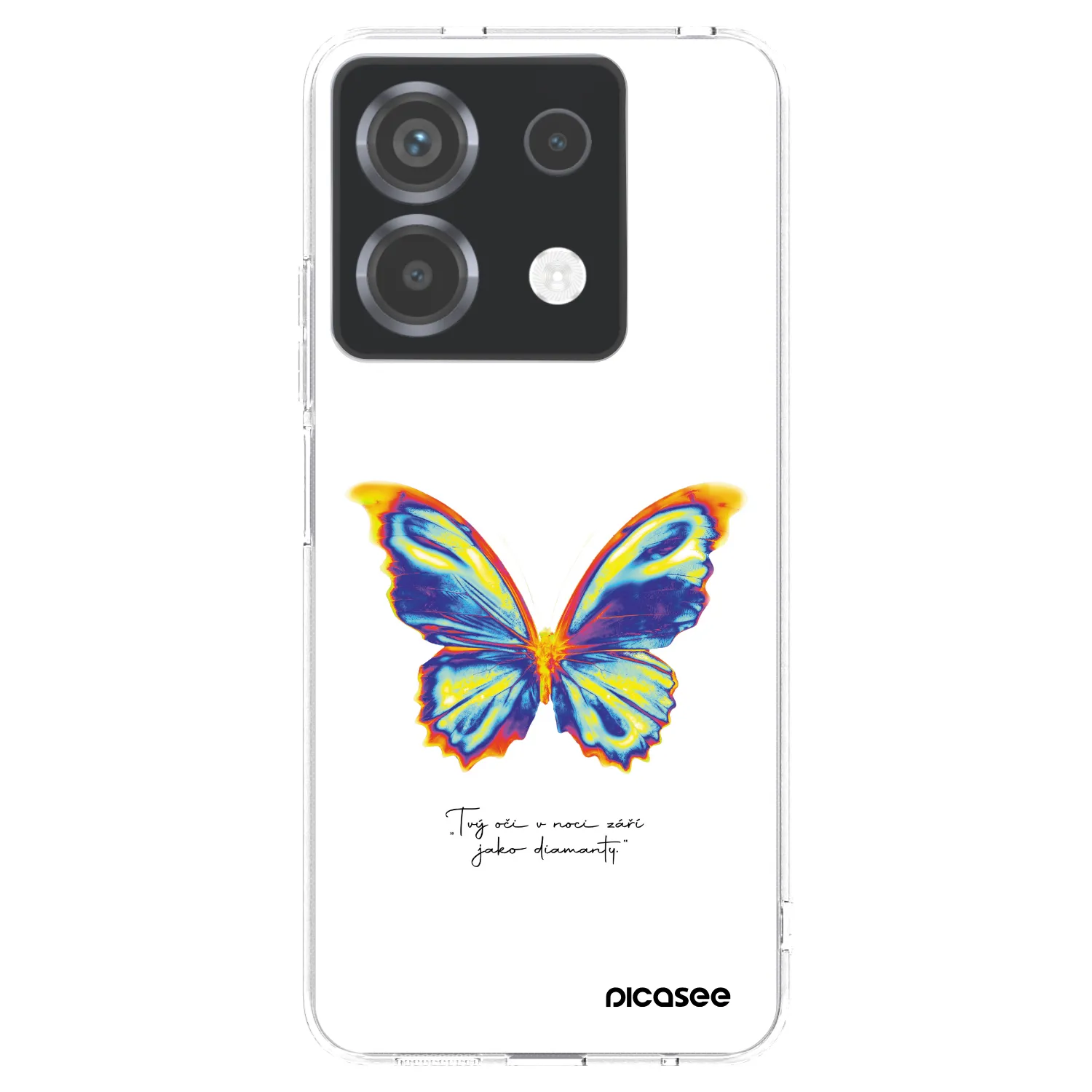 Picasee διαφανής θήκη σιλικόνης Xiaomi Poco X6 - Diamanty White