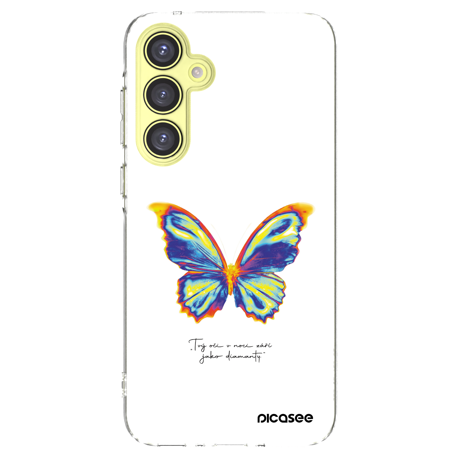 Picasee διαφανής θήκη σιλικόνης Samsung Galaxy A35 5G A356B - Diamanty White