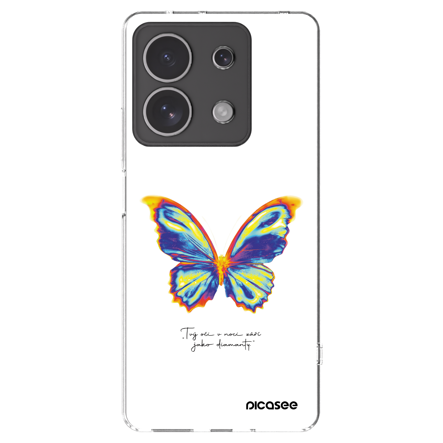 Picasee διαφανής θήκη σιλικόνης Xiaomi Redmi Note 13 4G - Diamanty White