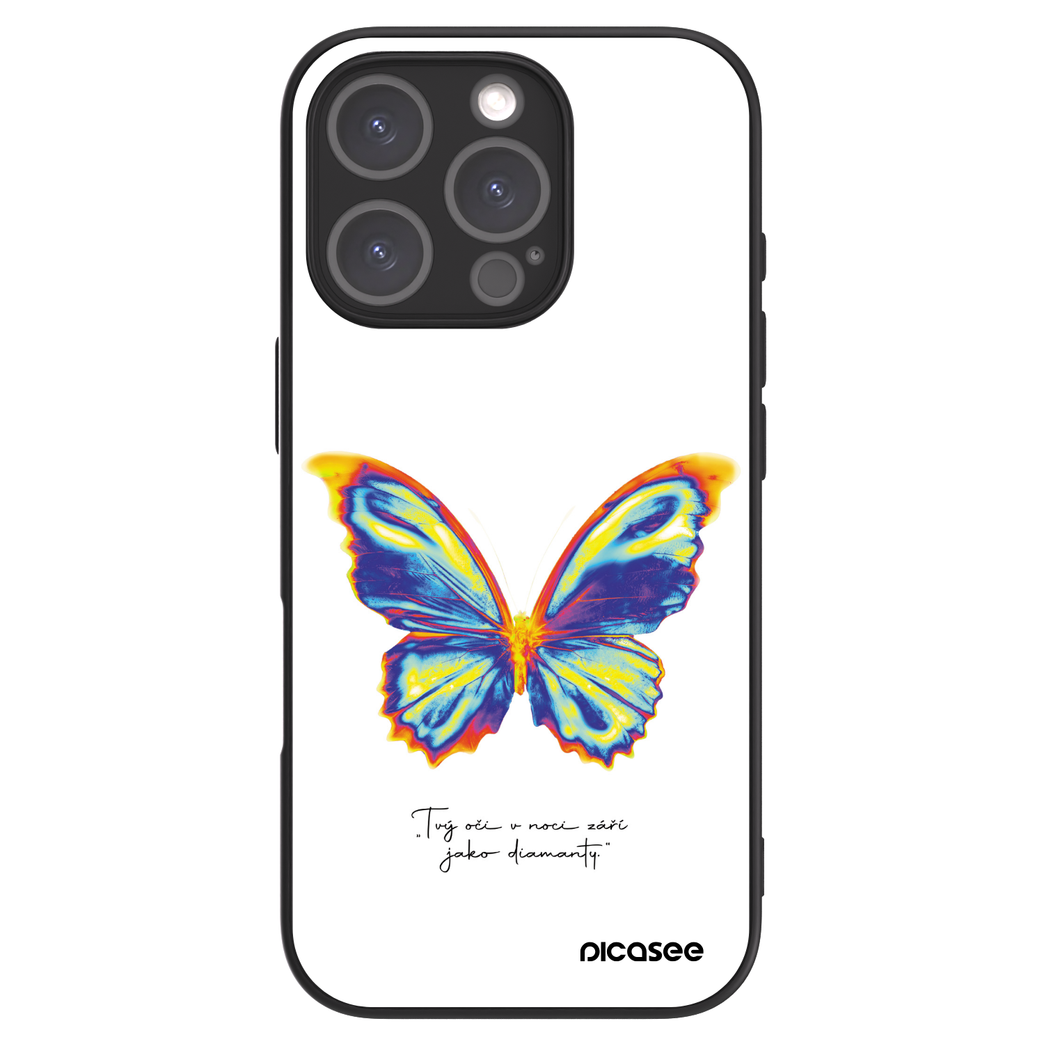 Picasee ULTIMATE CASE MagSafe pro Apple iPhone 16 Pro - Diamanty White