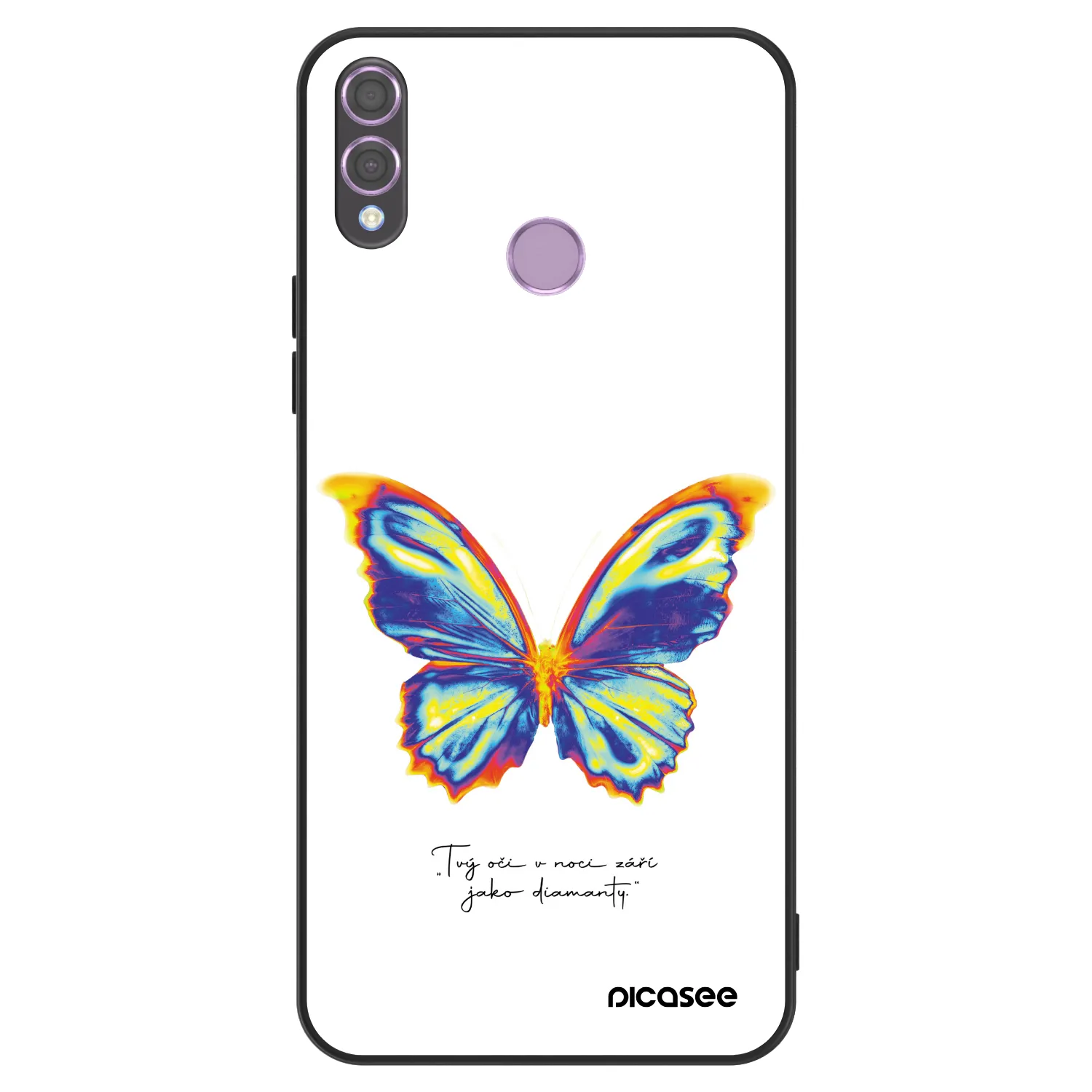 Picasee ULTIMATE CASE για Honor 8X - Diamanty White