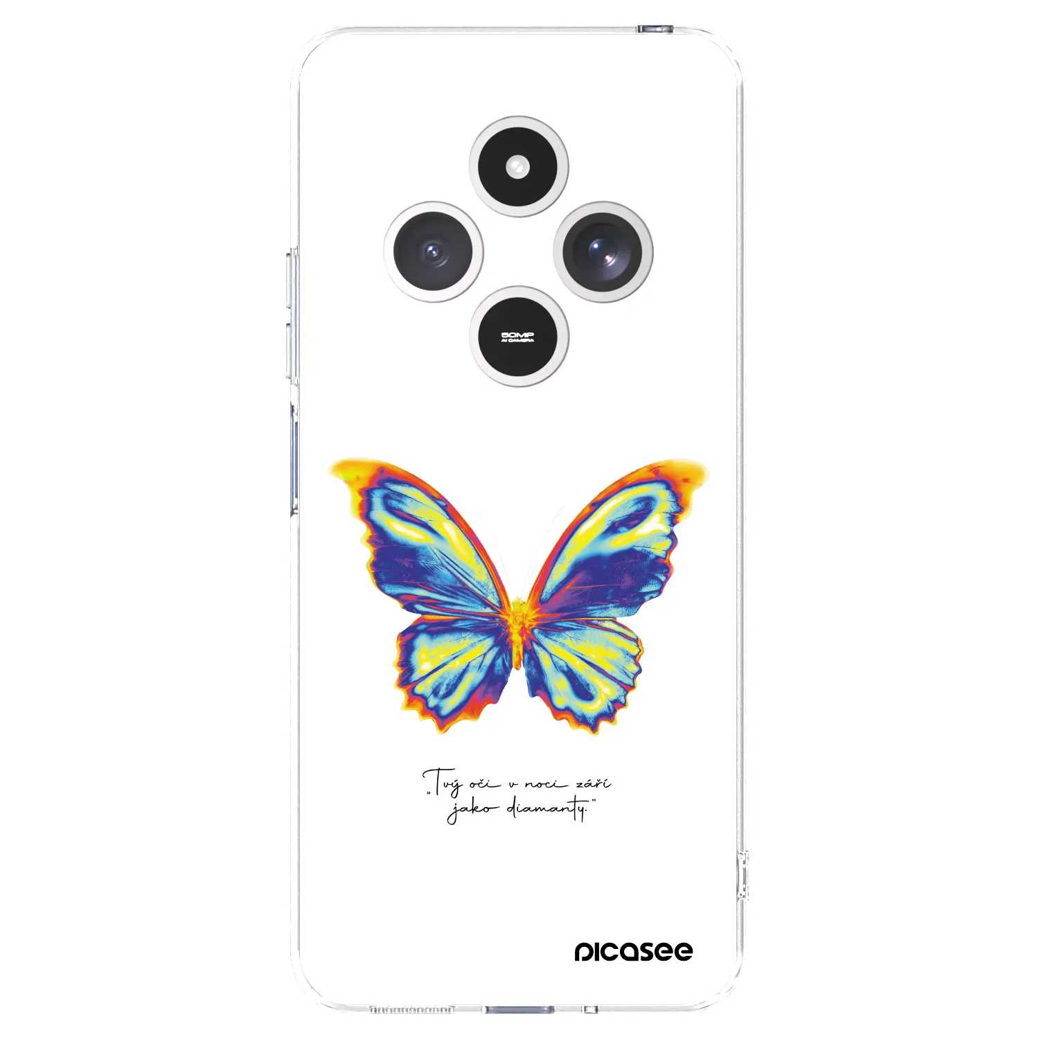 Picasee διαφανής θήκη σιλικόνης Xiaomi Redmi 14C - Diamanty White