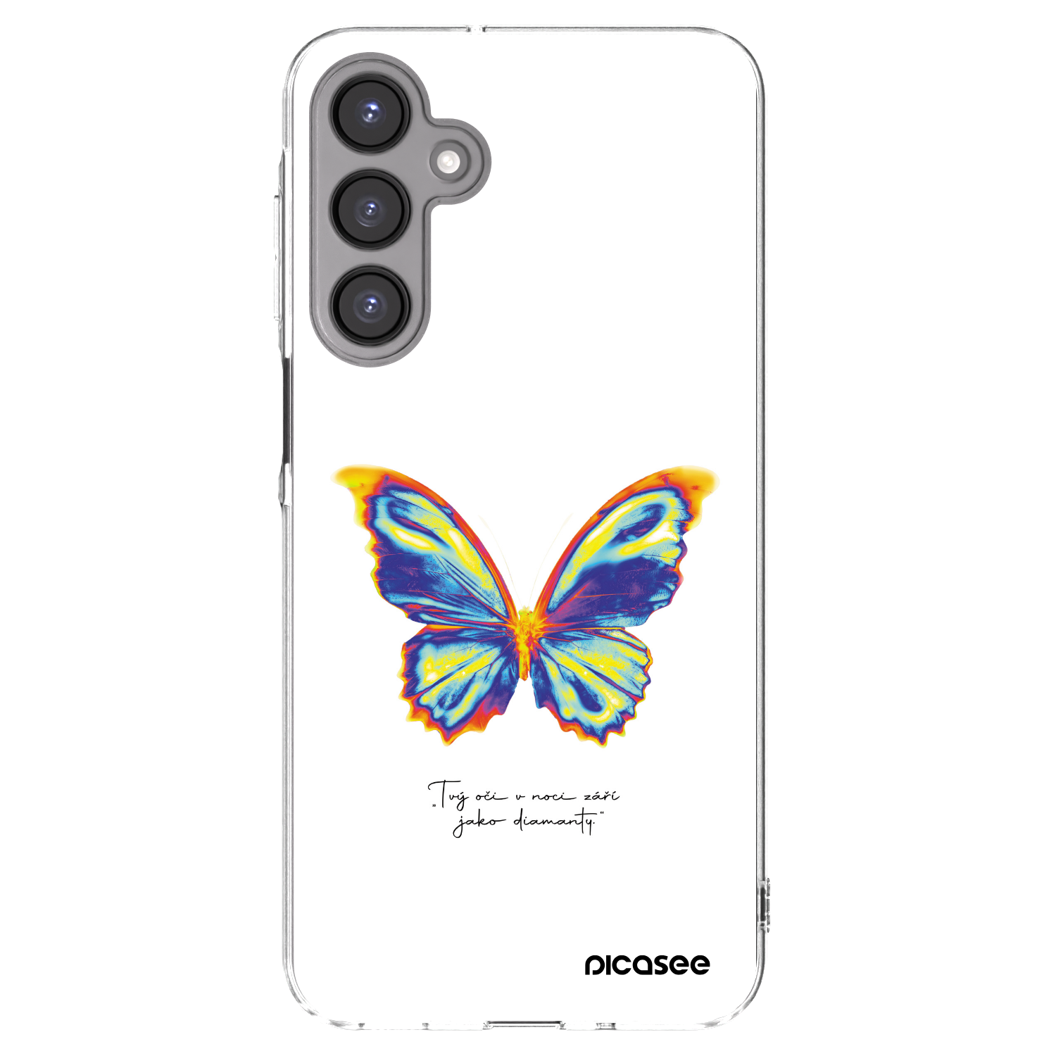 Picasee διαφανής θήκη σιλικόνης Samsung Galaxy A16 5G - Diamanty White