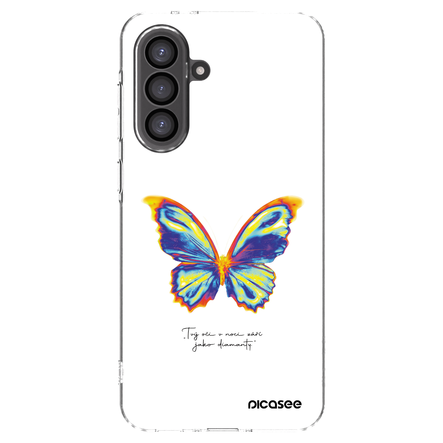 Picasee διαφανής θήκη σιλικόνης Samsung Galaxy A36 5G - Diamanty White