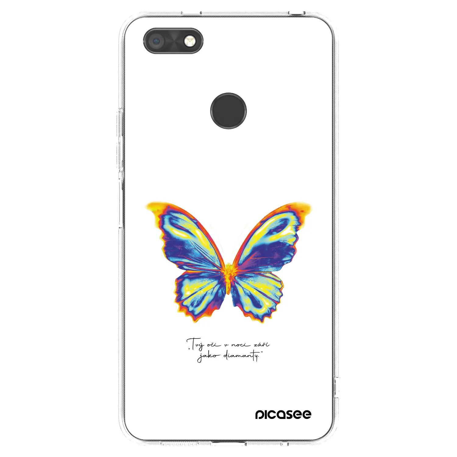 Picasee διαφανής θήκη σιλικόνης Huawei P9 Lite Mini - Diamanty White