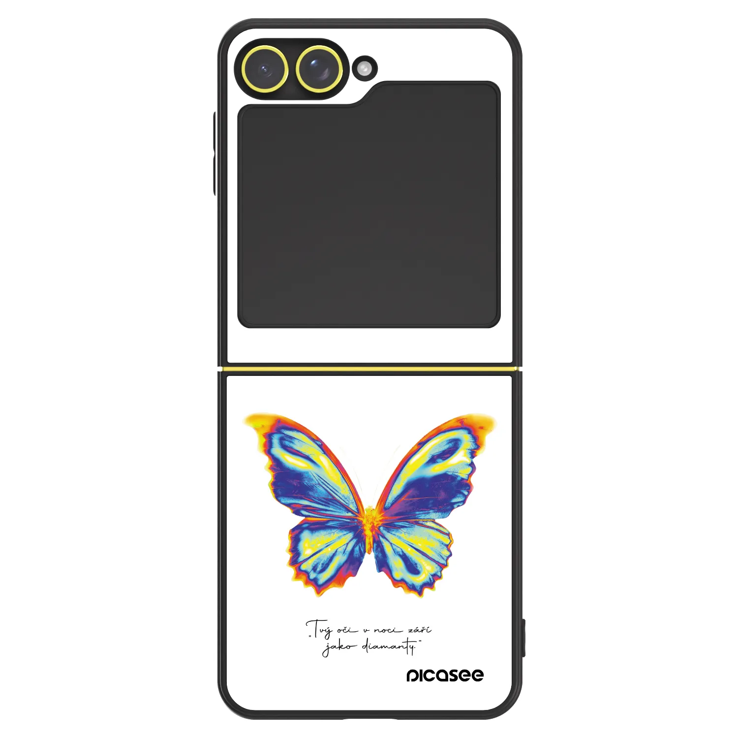 Picasee ULTIMATE CASE για Samsung Galaxy Z Flip5 5G - Diamanty White