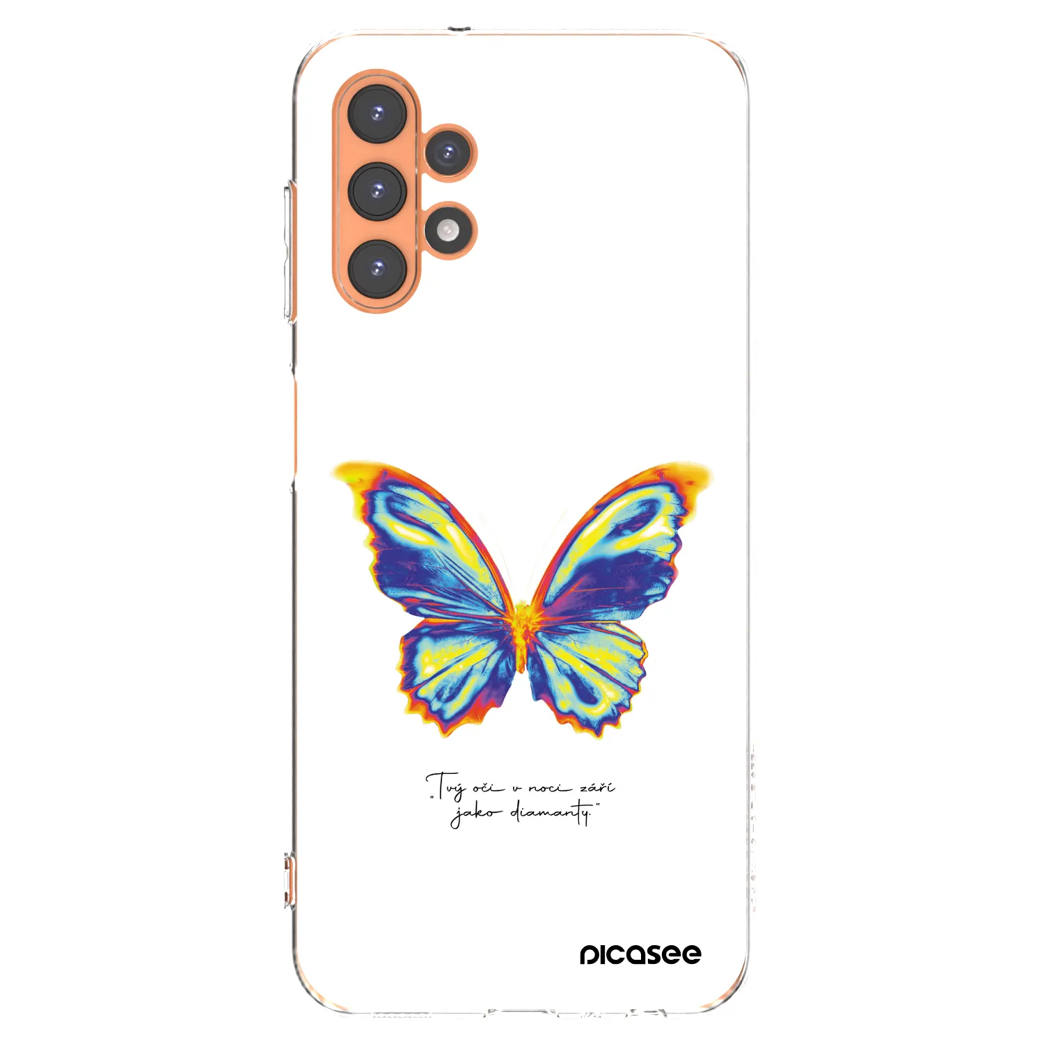 Picasee διαφανής θήκη σιλικόνης Samsung Galaxy A13 5G - Diamanty White