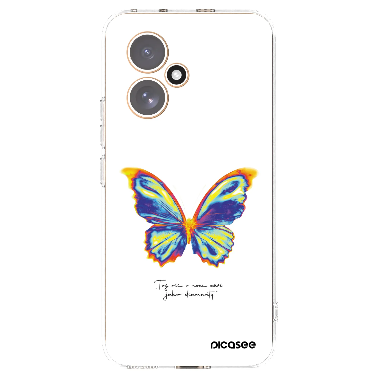 Picasee διαφανής θήκη σιλικόνης Honor 400 5G - Diamanty White