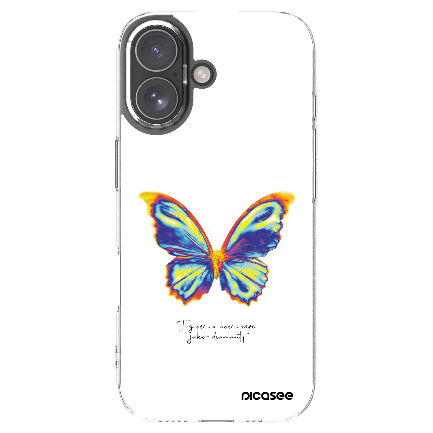 Picasee διαφανής θήκη σιλικόνης Apple iPhone 17 - Diamanty White