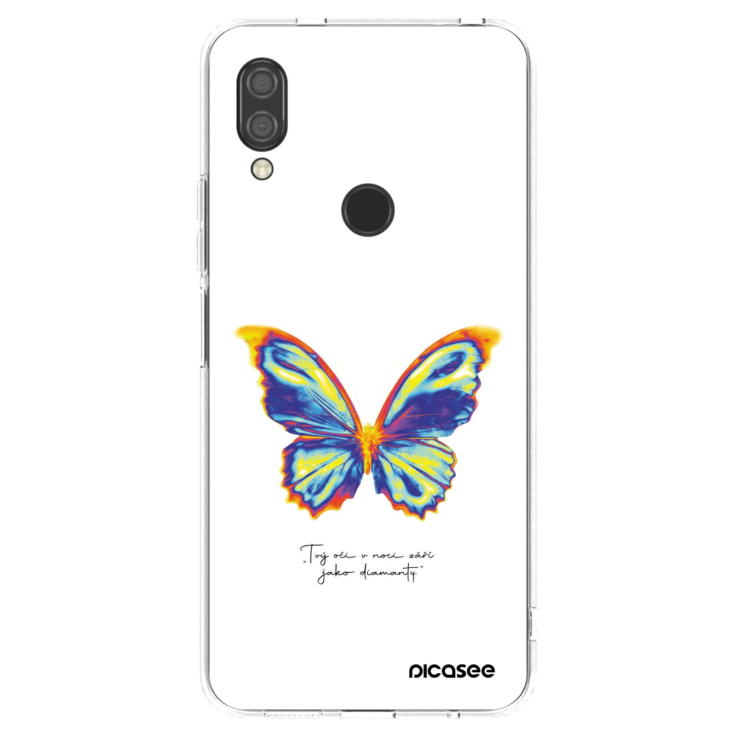Picasee διαφανής θήκη σιλικόνης Xiaomi Redmi 7 - Diamanty White