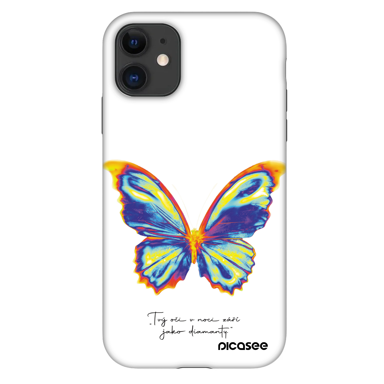 Picasee Fashion Case για Apple iPhone 11 - Diamanty White