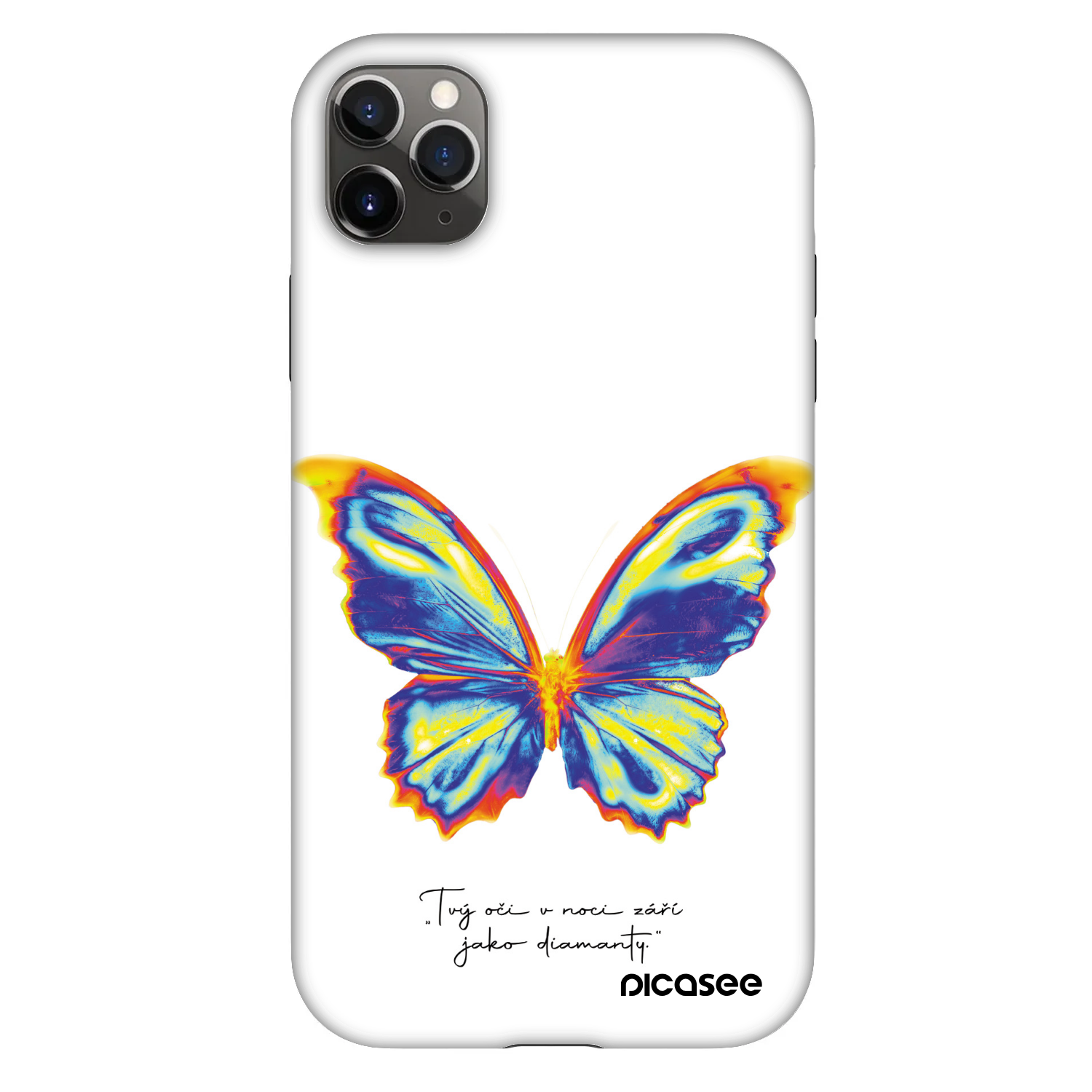 Picasee Fashion Case για Apple iPhone 11 Pro Max - Diamanty White