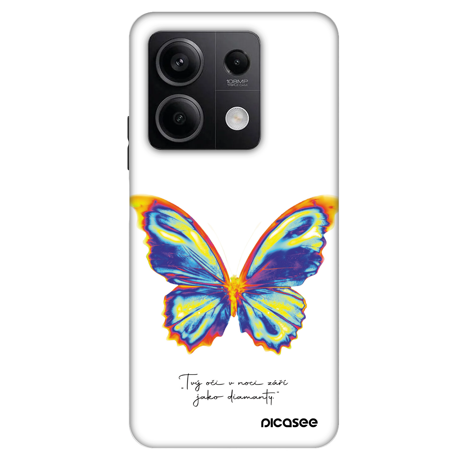 Picasee Fashion Case για Xiaomi Redmi Note 13 5G - Diamanty White