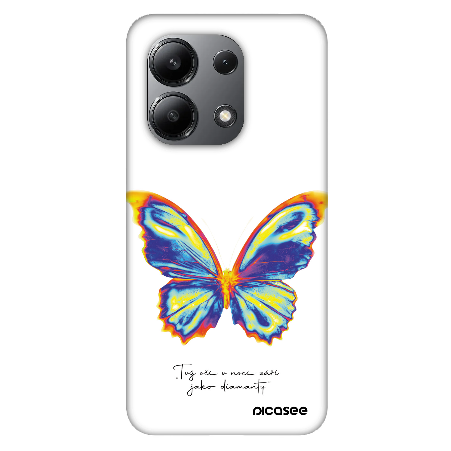 Picasee Fashion Case για Xiaomi Redmi Note 13 4G - Diamanty White