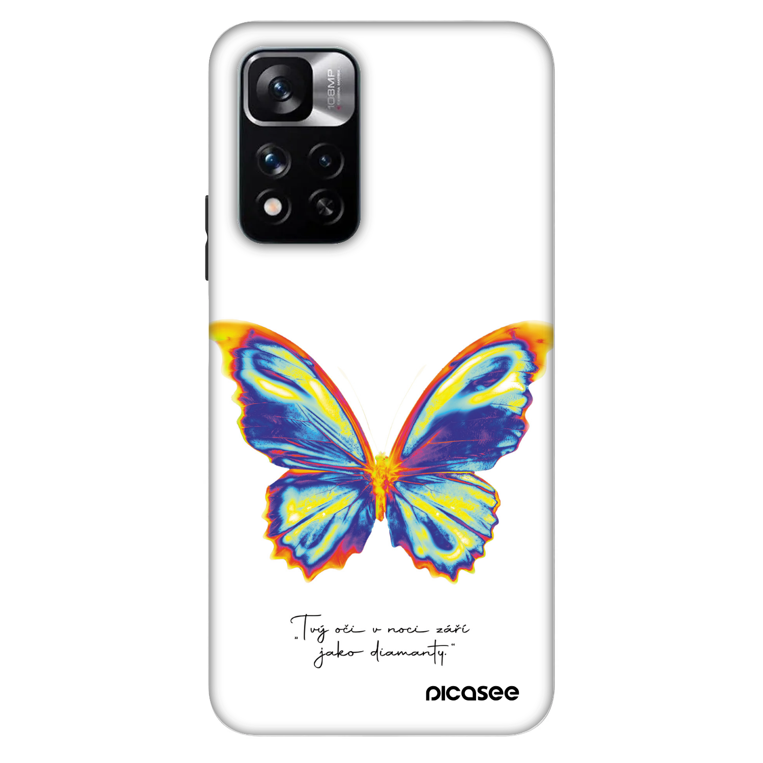 Picasee Fashion Case για Xiaomi Redmi Note 11 Pro 5G - Diamanty White