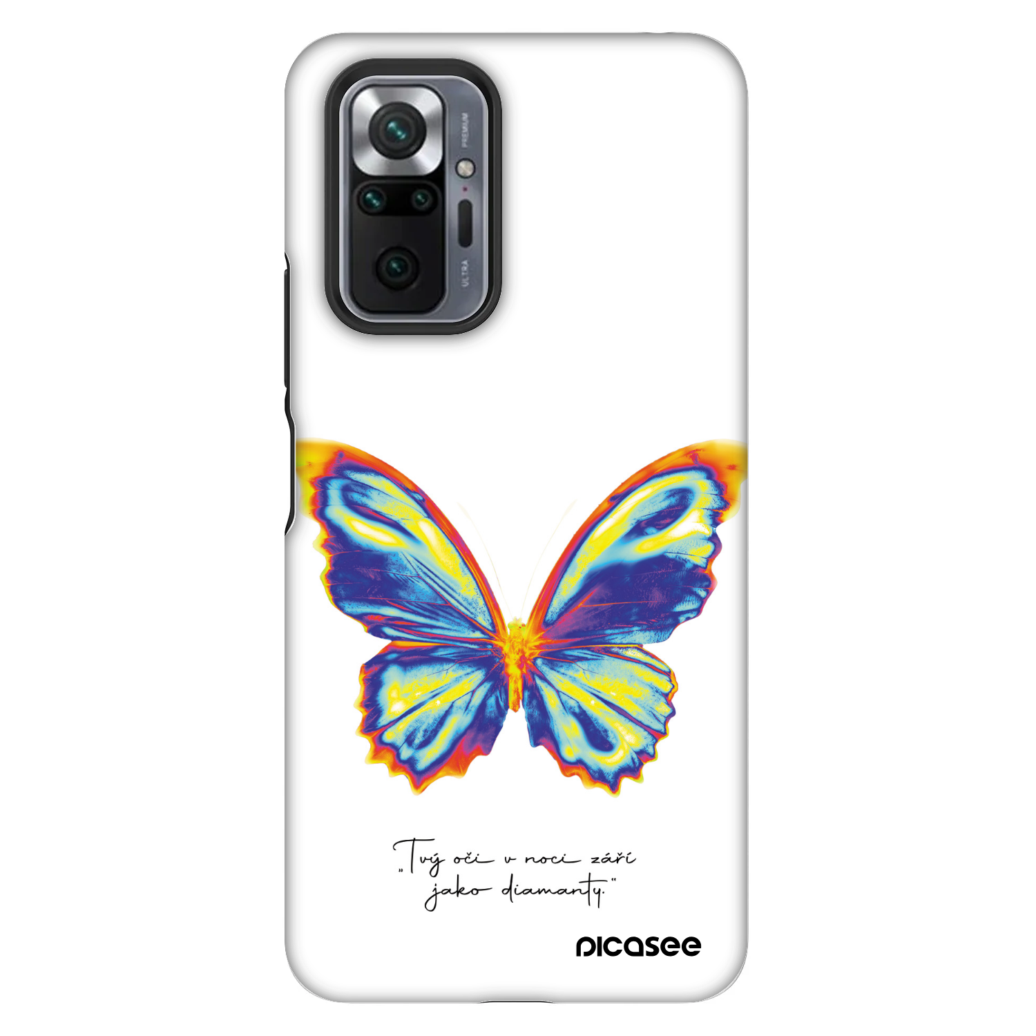 Picasee Fashion Case για Xiaomi Redmi Note 10 Pro - Diamanty White