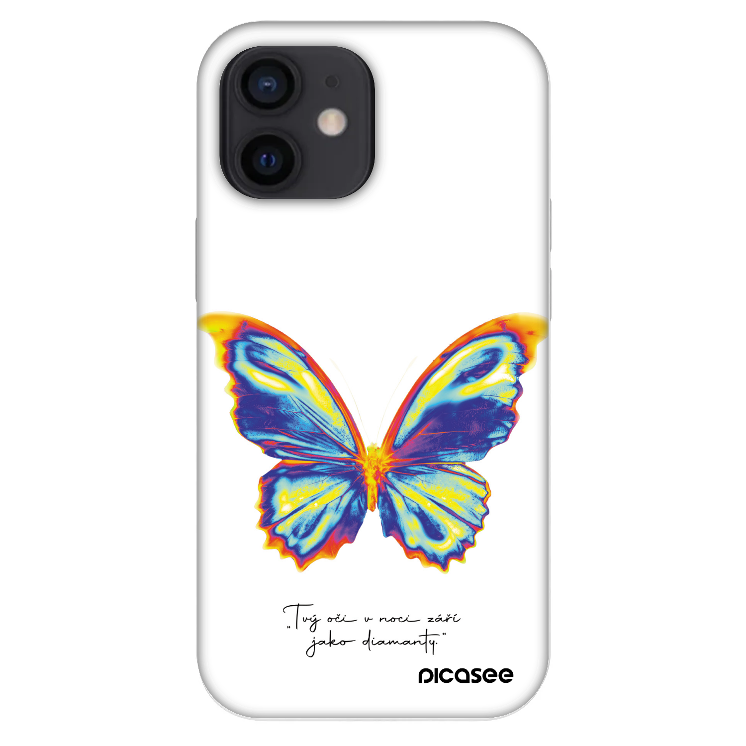 Picasee Fashion Case για Apple iPhone 12 mini - Diamanty White