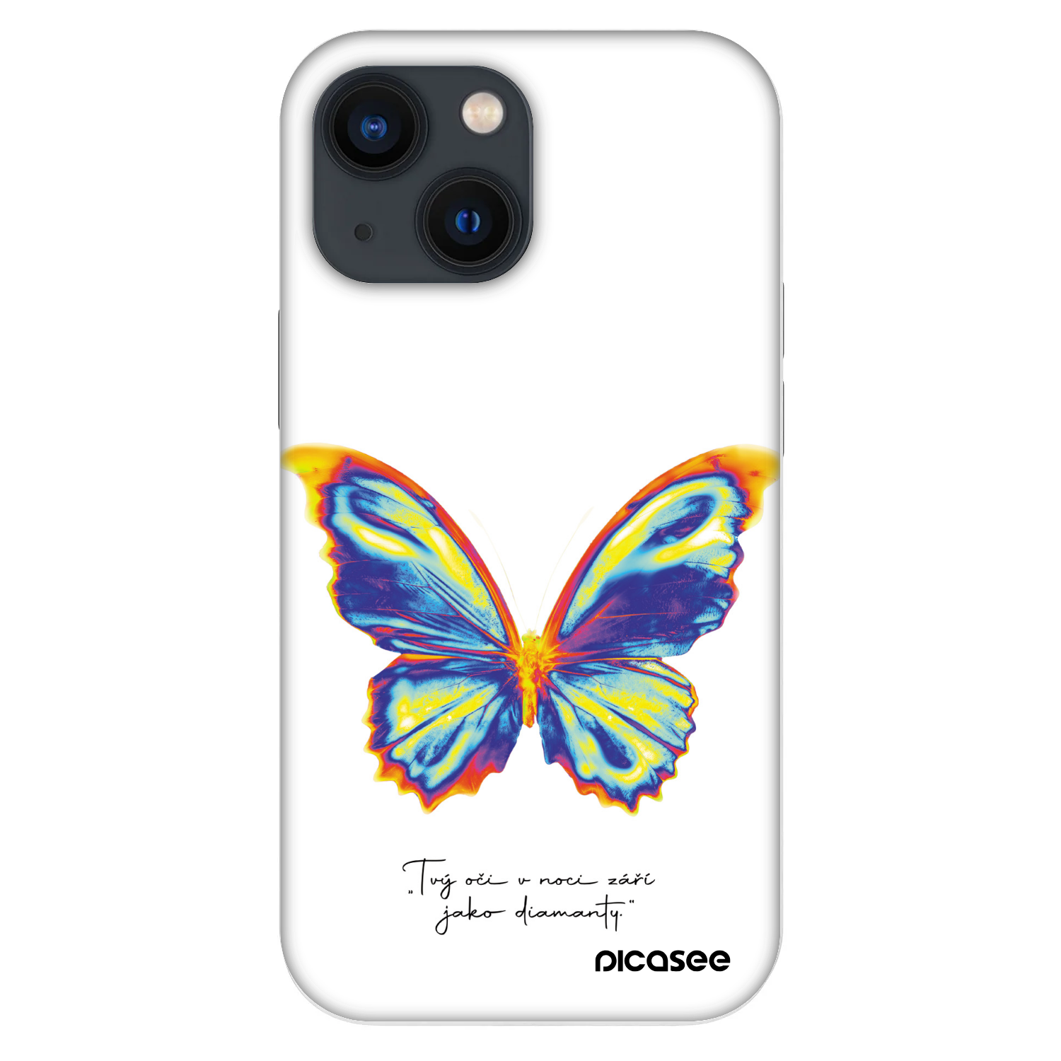 Picasee Fashion Case για Apple iPhone 13 mini - Diamanty White