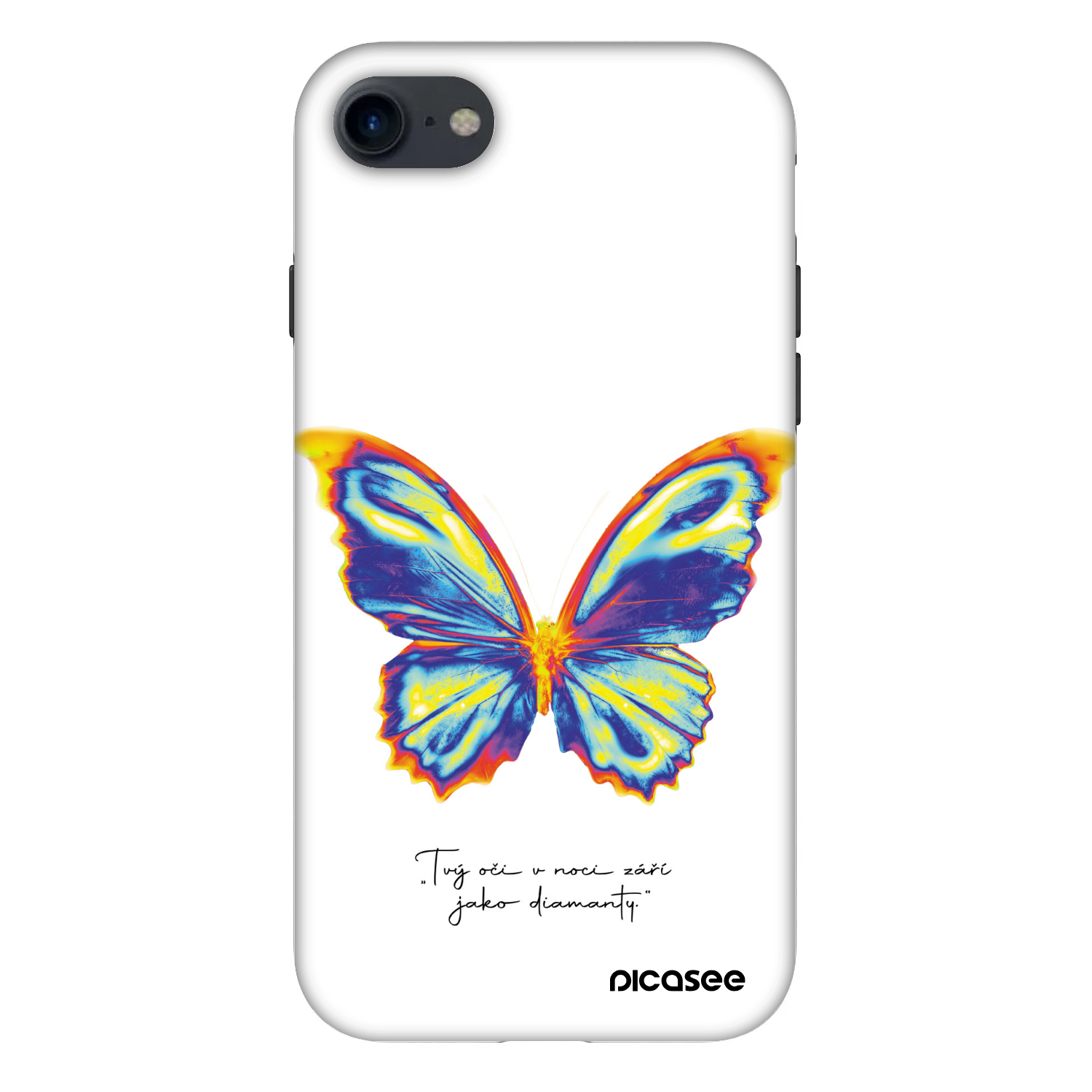 Picasee Fashion Case για Apple iPhone 7 - Diamanty White