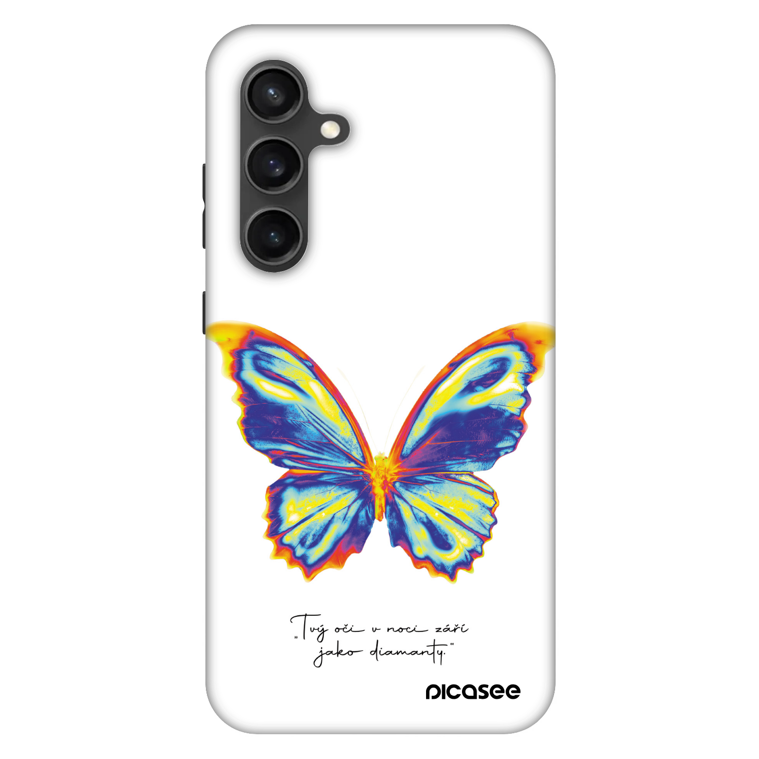 Picasee Fashion Case για Samsung Galaxy S24 FE S721B - Diamanty White