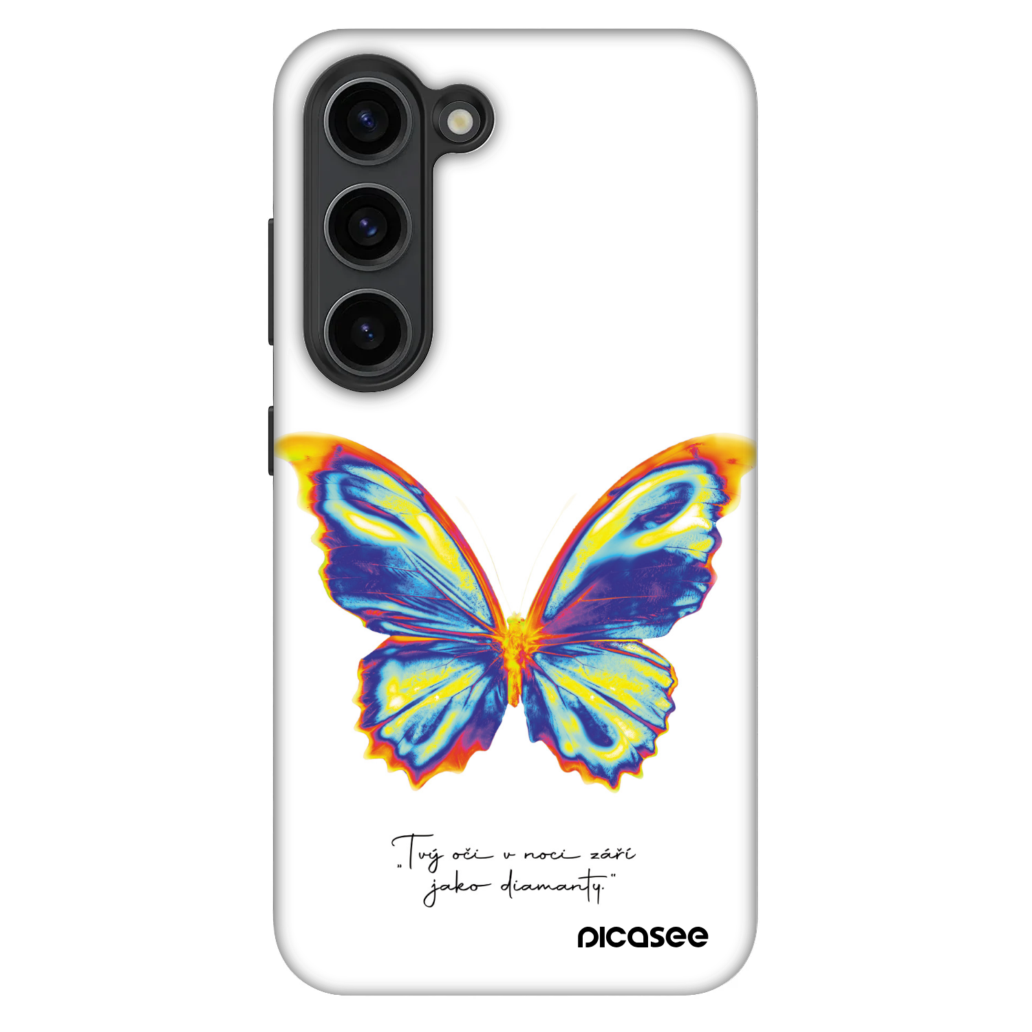 Picasee Fashion Case για Samsung Galaxy S23+ 5G - Diamanty White