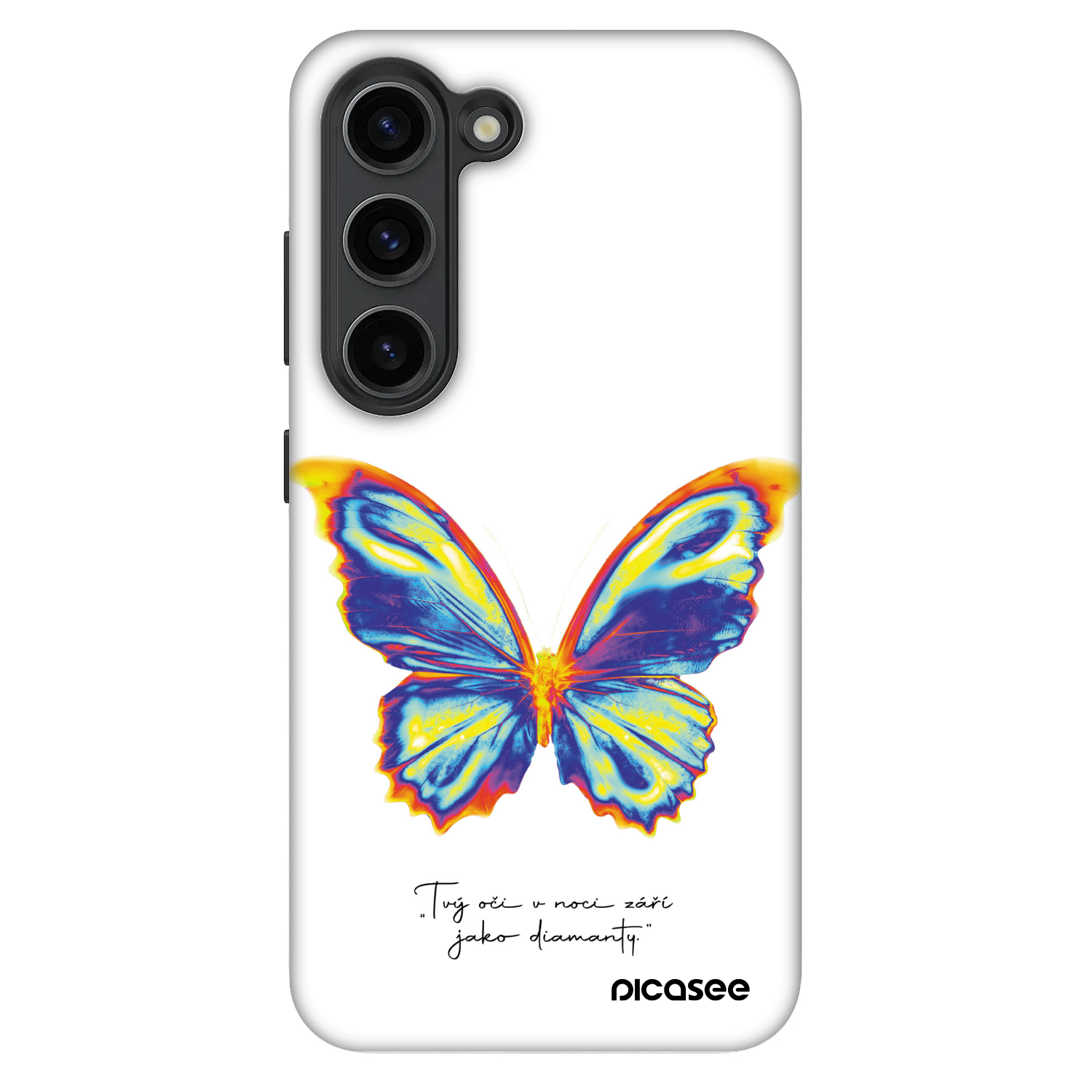 Picasee Fashion Case για Samsung Galaxy S23 5G - Diamanty White