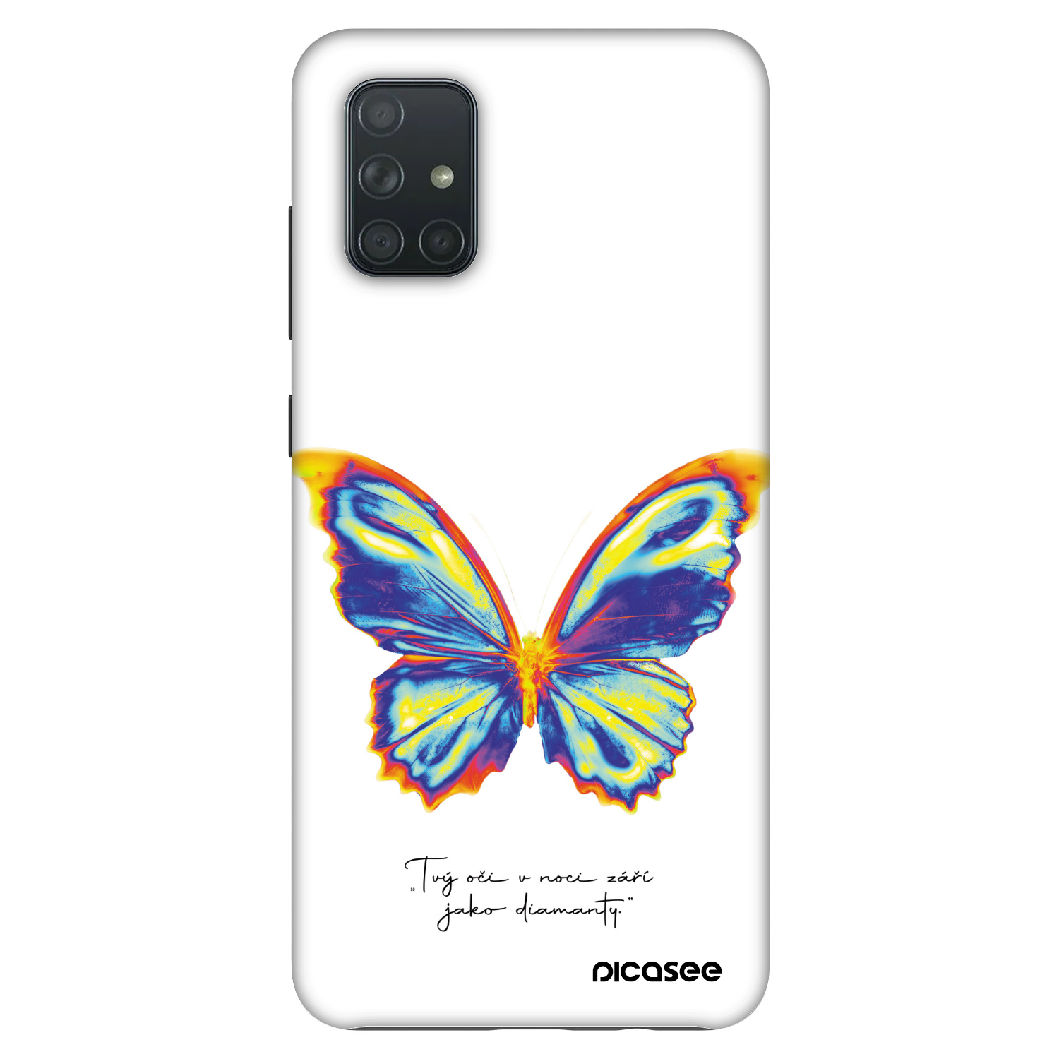 Picasee Fashion Case για Samsung Galaxy A71 A715F - Diamanty White
