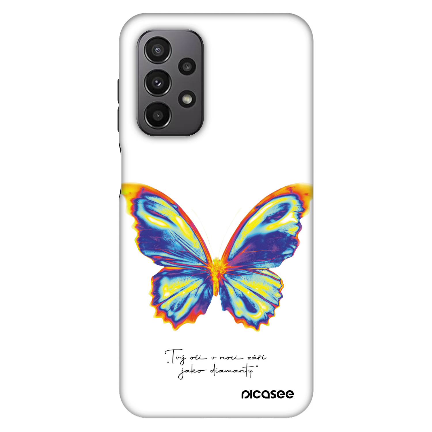 Picasee Fashion Case για Samsung Galaxy A23 A236B 5G - Diamanty White