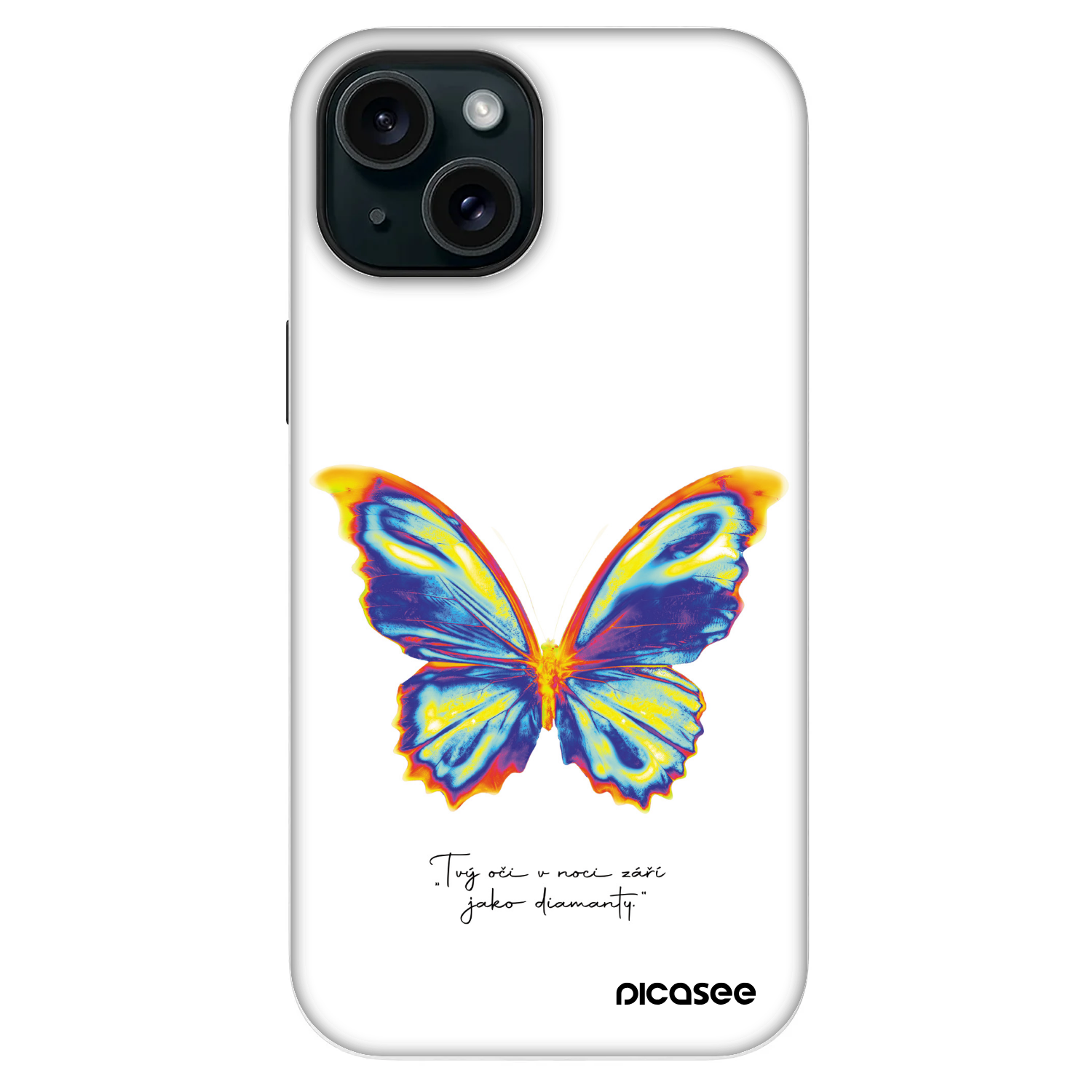 Picasee Fashion Case MagSafe για Apple iPhone 13 - Diamanty White