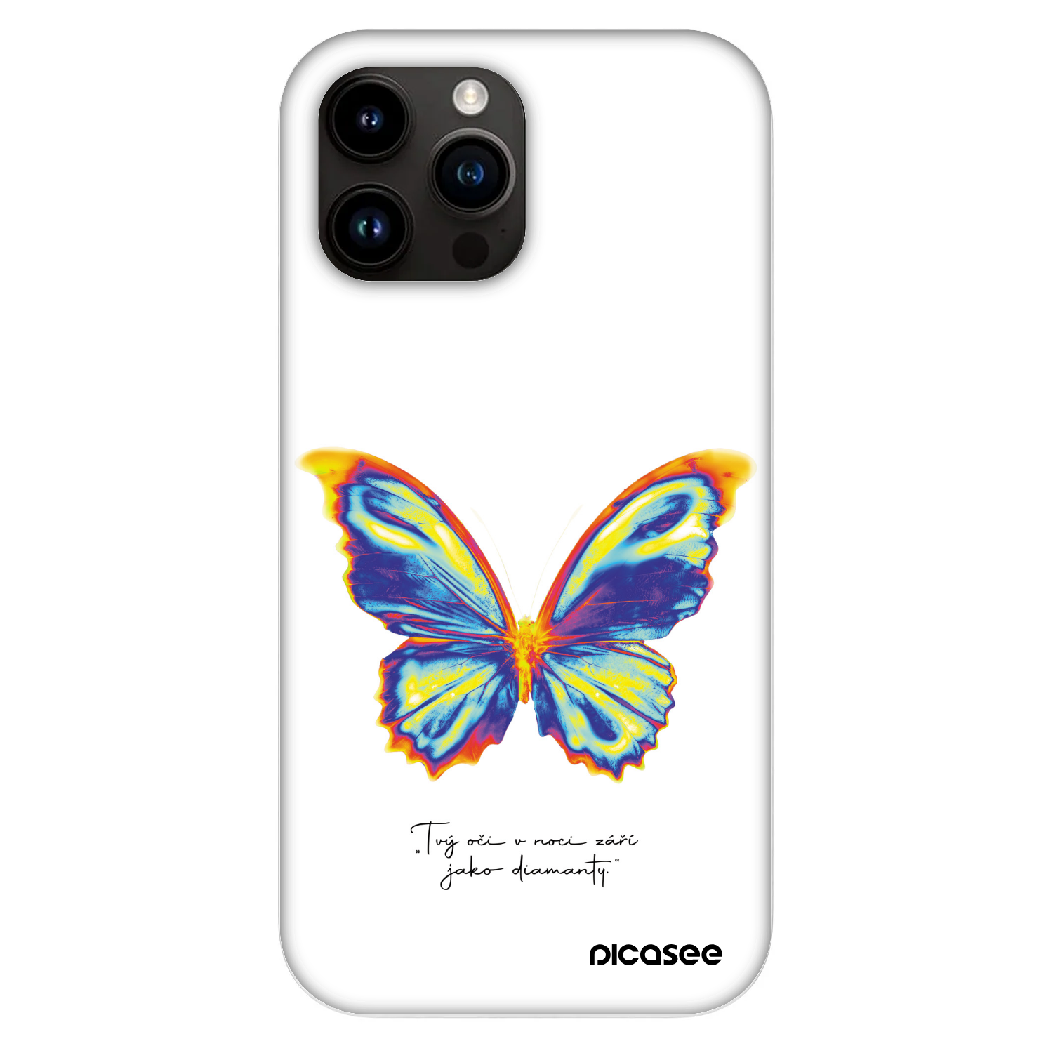 Picasee Fashion Case MagSafe για Apple iPhone 13 Pro Max - Diamanty White