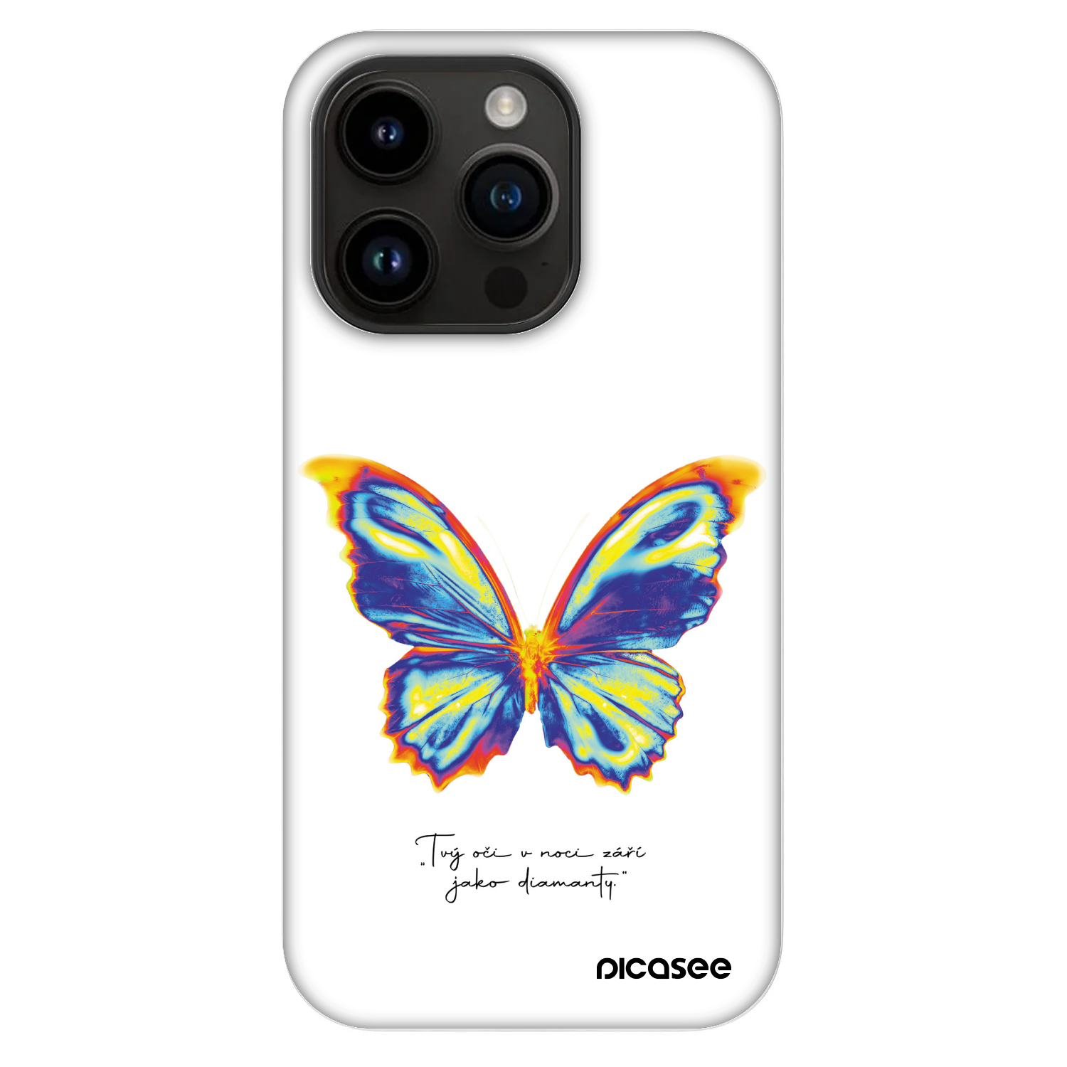 Picasee Fashion Case MagSafe για Apple iPhone 14 Pro - Diamanty White