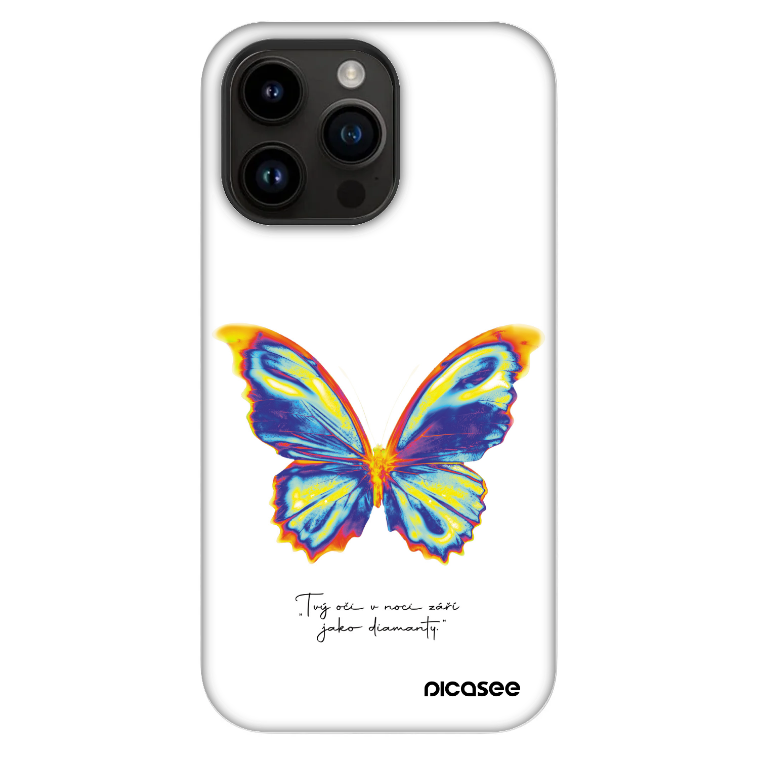 Picasee Fashion Case MagSafe για Apple iPhone 14 Pro Max - Diamanty White