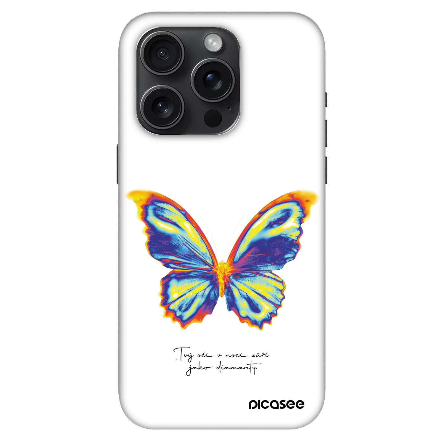 Picasee Fashion Case MagSafe για Apple iPhone 15 Pro - Diamanty White
