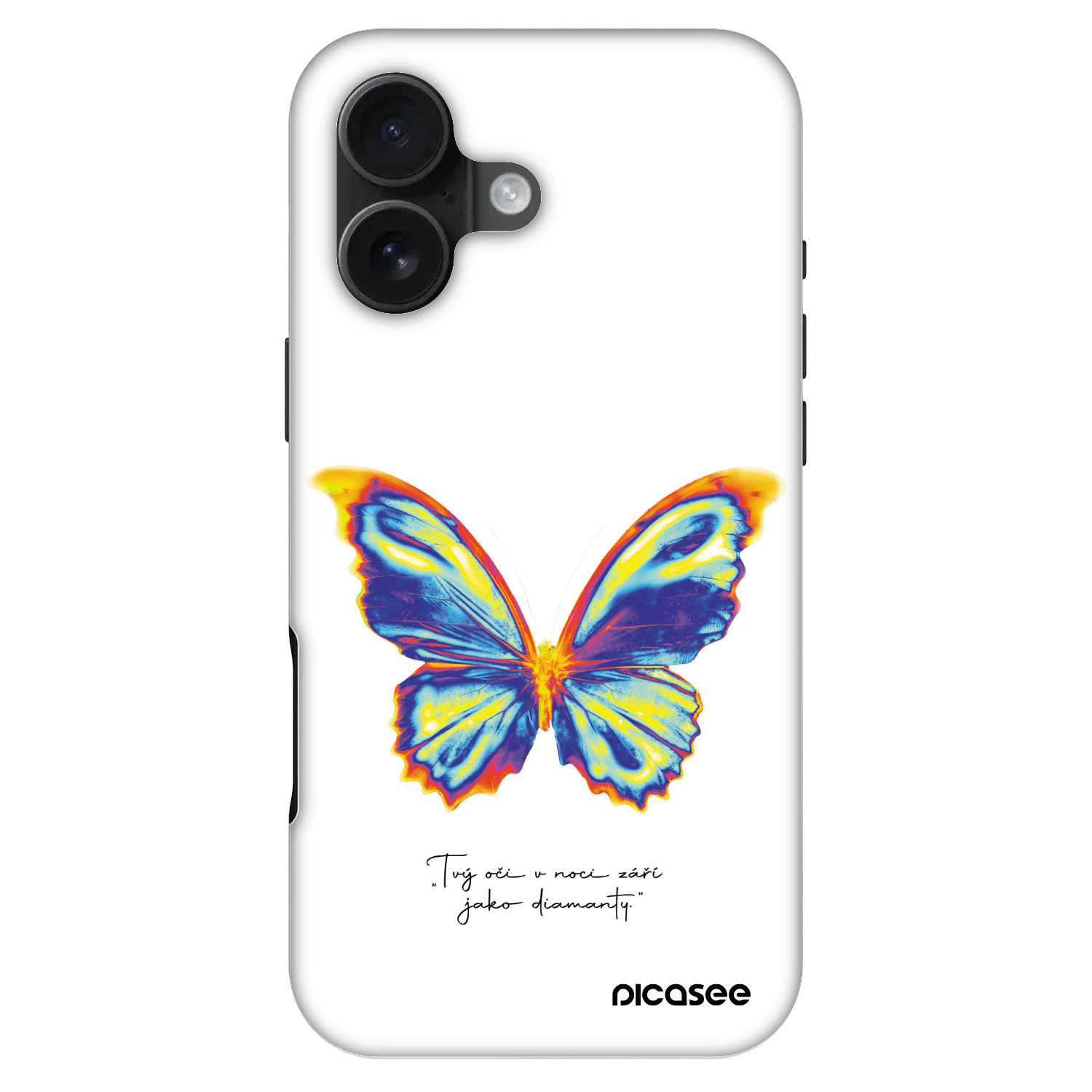 Picasee Fashion Case MagSafe για Apple iPhone 16 - Diamanty White