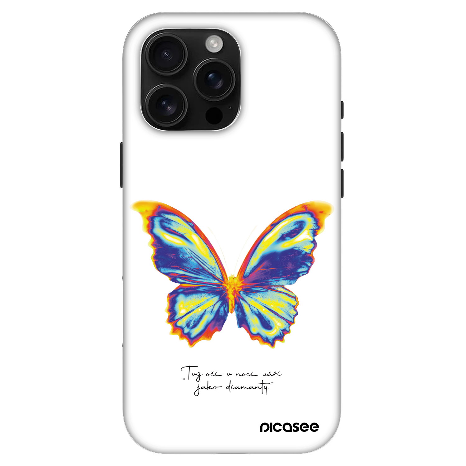 Picasee Fashion Case MagSafe για Apple iPhone 16 Pro Max - Diamanty White