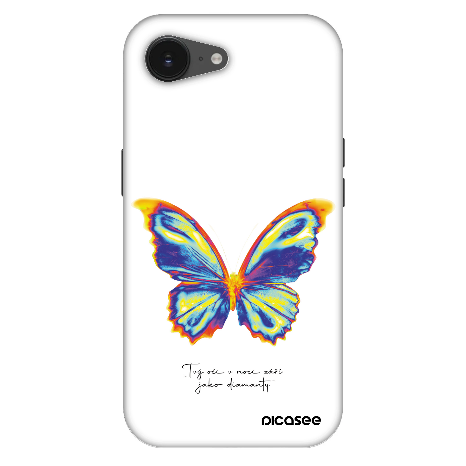 Picasee Fashion Case MagSafe για Apple iPhone 16e - Diamanty White
