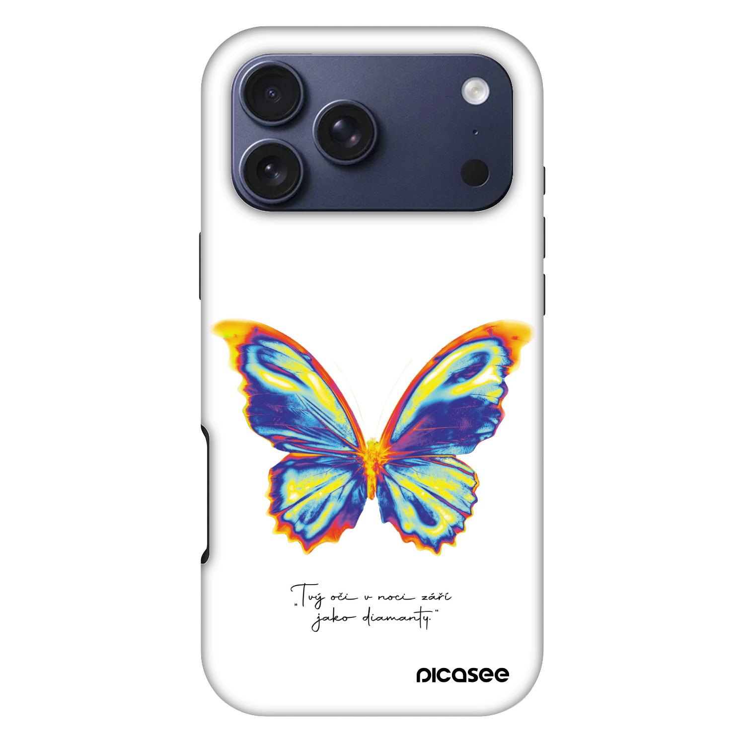 Picasee Fashion Case MagSafe για Apple iPhone 17 Pro Max - Diamanty White