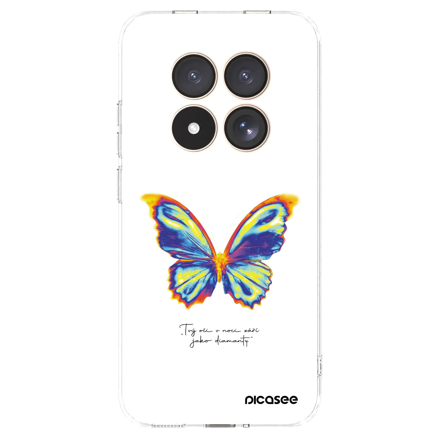 Picasee διαφανής θήκη σιλικόνης Xiaomi Redmi Note 15 Pro 4G - Diamanty White