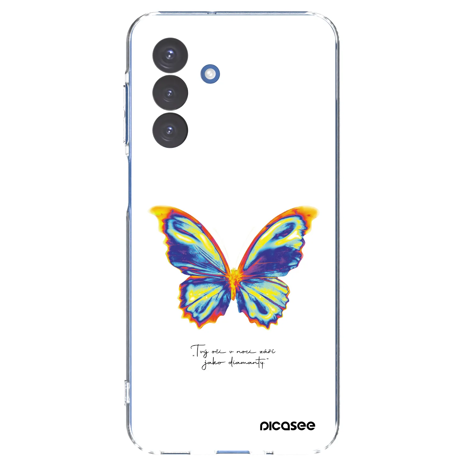 Picasee διαφανής θήκη σιλικόνης Samsung Galaxy A17 5G - Diamanty White