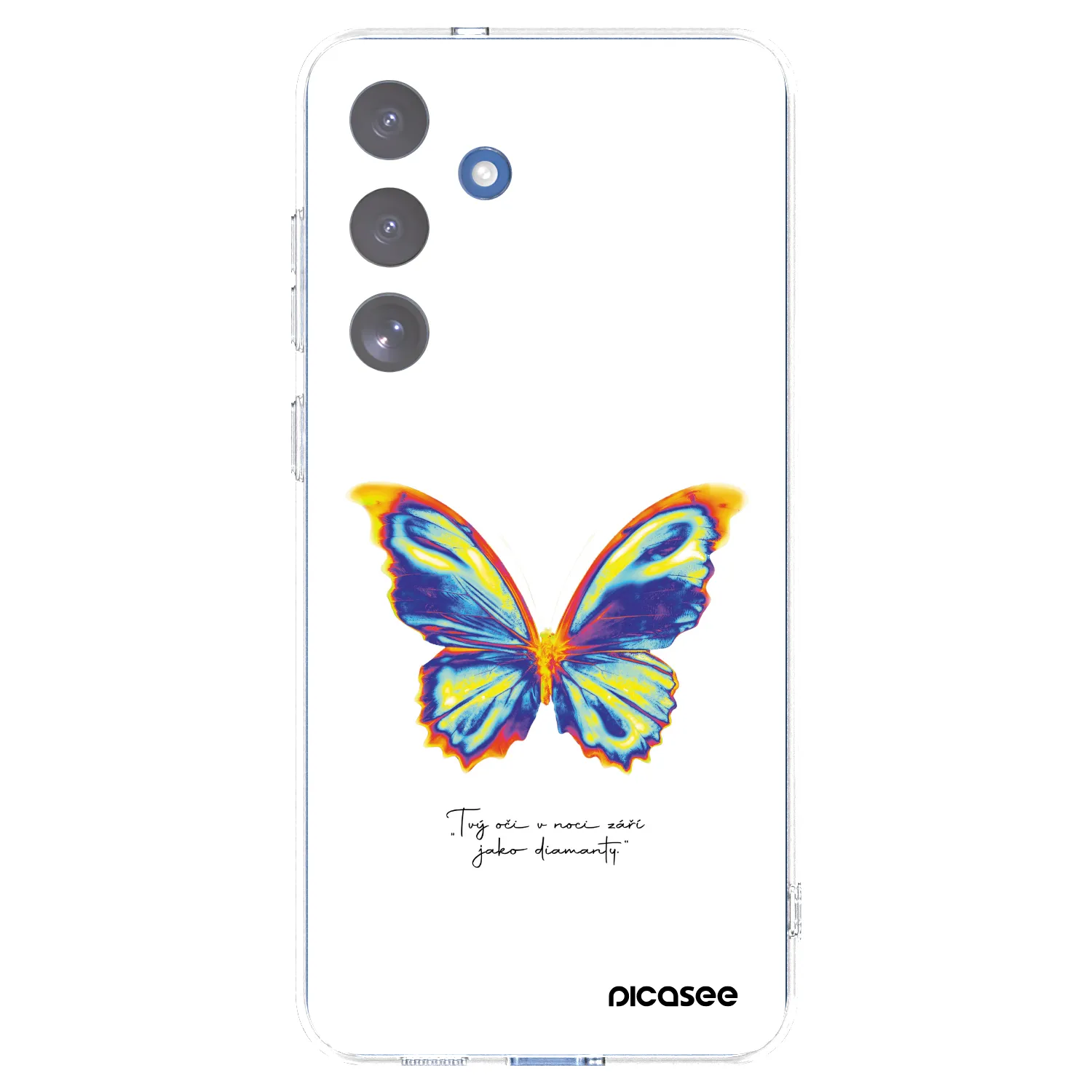 Picasee διαφανής θήκη σιλικόνης Samsung Galaxy S25 FE 5G - Diamanty White