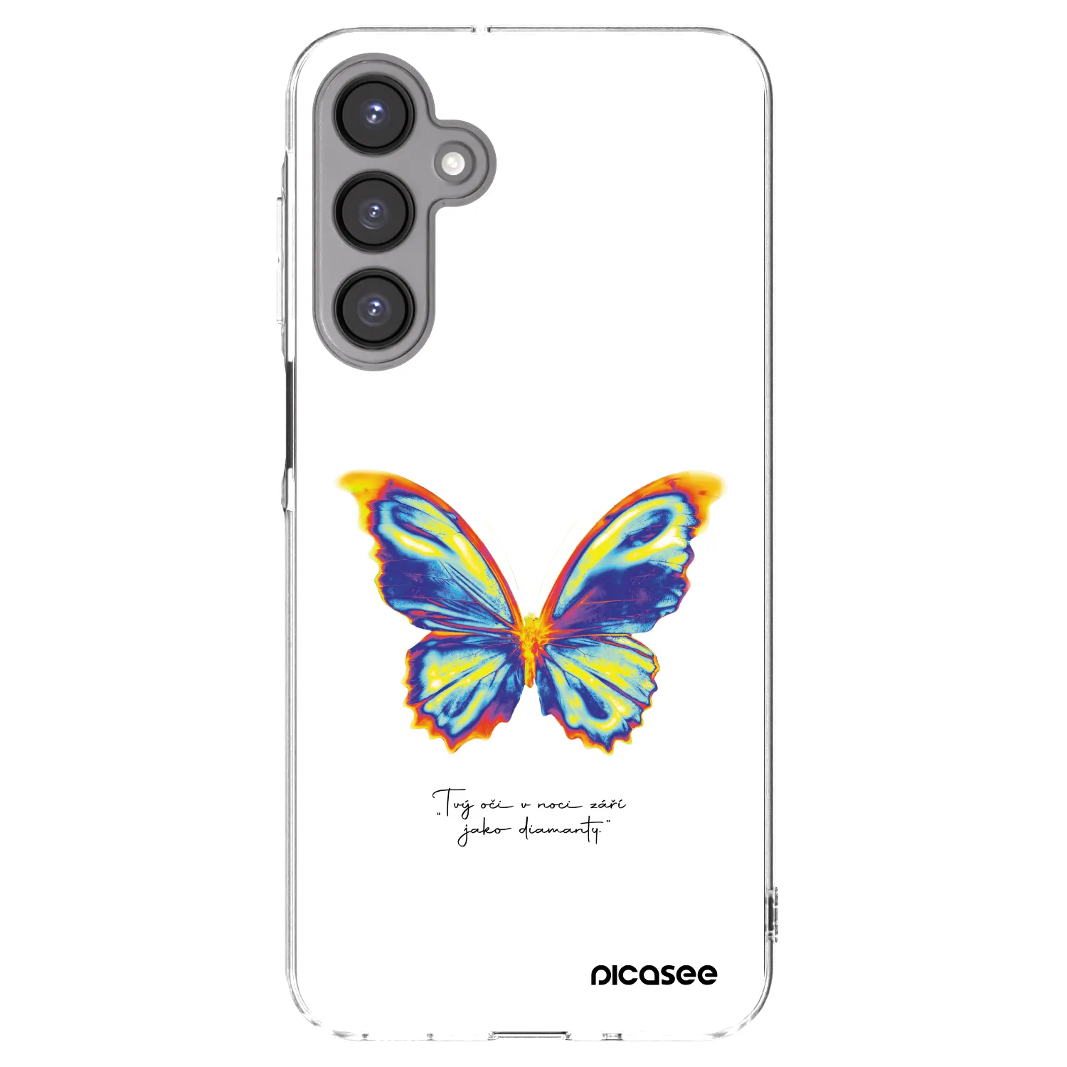 Picasee διαφανής θήκη σιλικόνης Samsung Galaxy A16 4G - Diamanty White