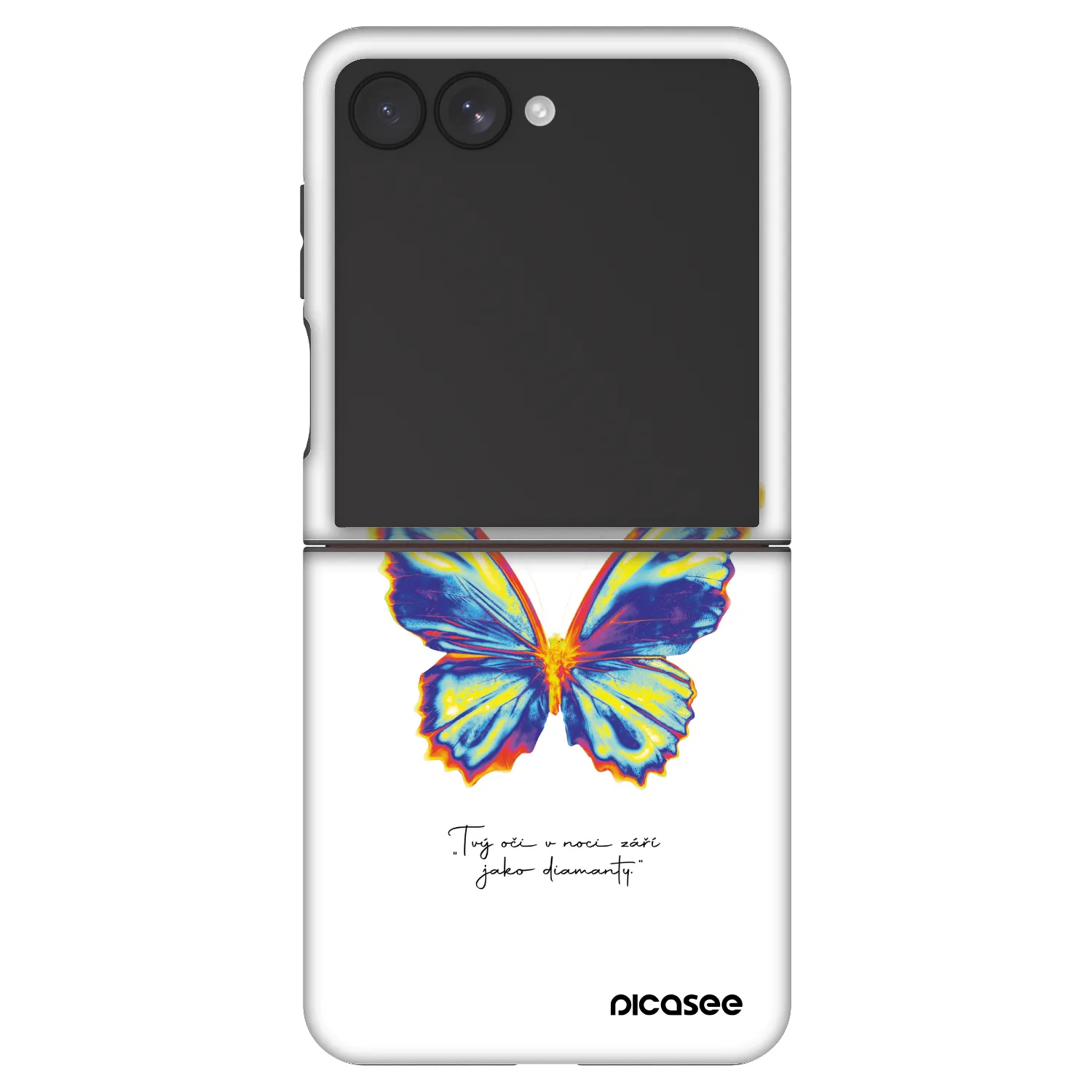 Picasee Fashion Case για Samsung Galaxy Z Flip7 5G - Diamanty White