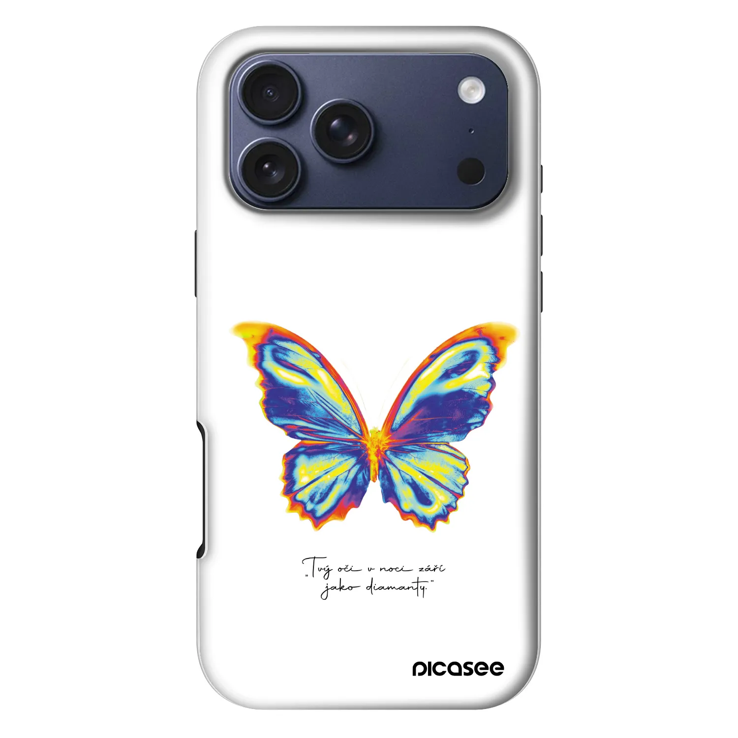 Picasee Fashion Case MagSafe για Apple iPhone 18 Pro Max - Diamanty White