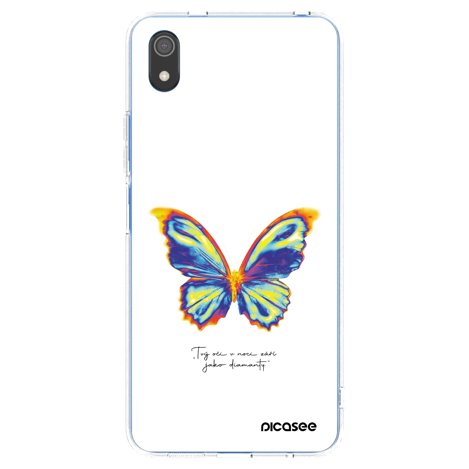 Picasee διαφανής θήκη σιλικόνης Xiaomi Redmi 7A - Diamanty White