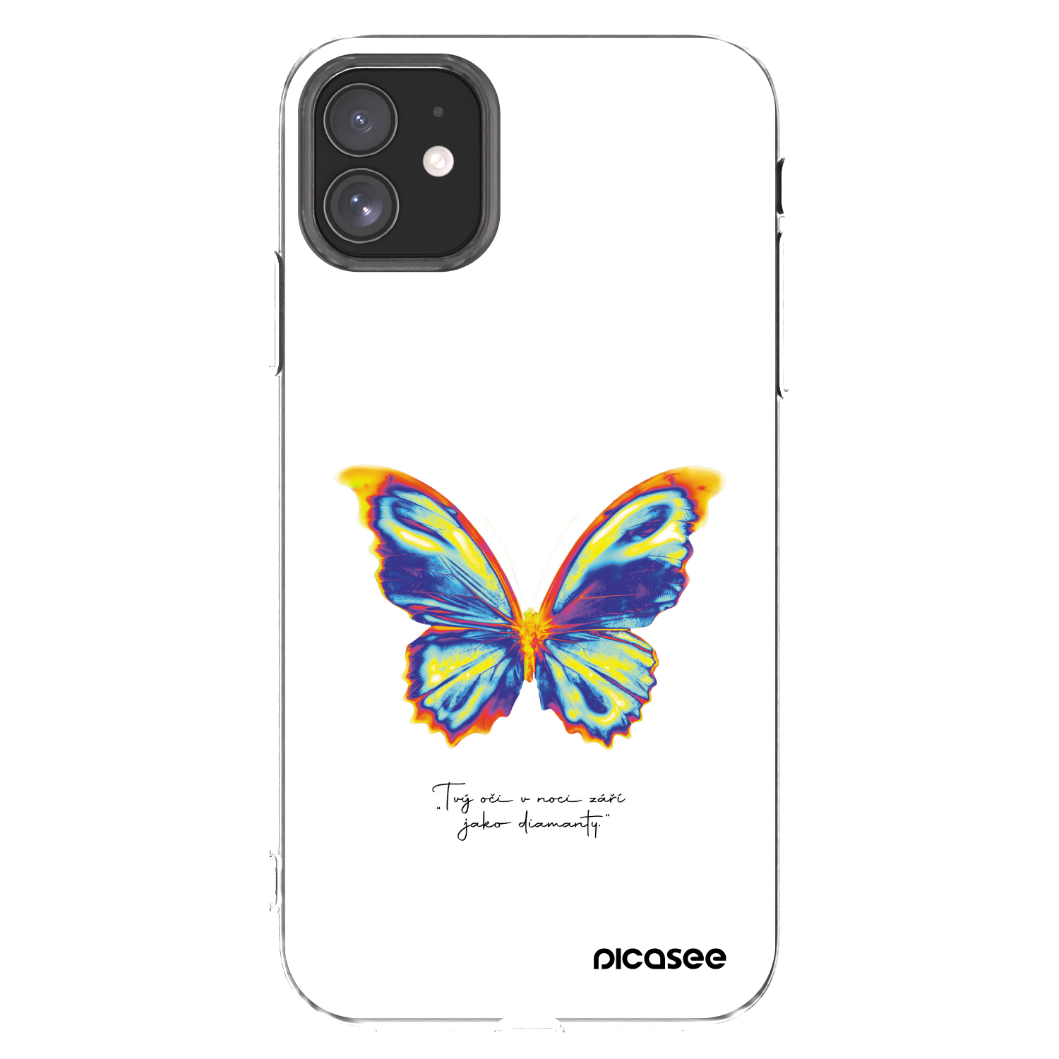 Picasee διαφανής θήκη σιλικόνης Apple iPhone 11 - Diamanty White