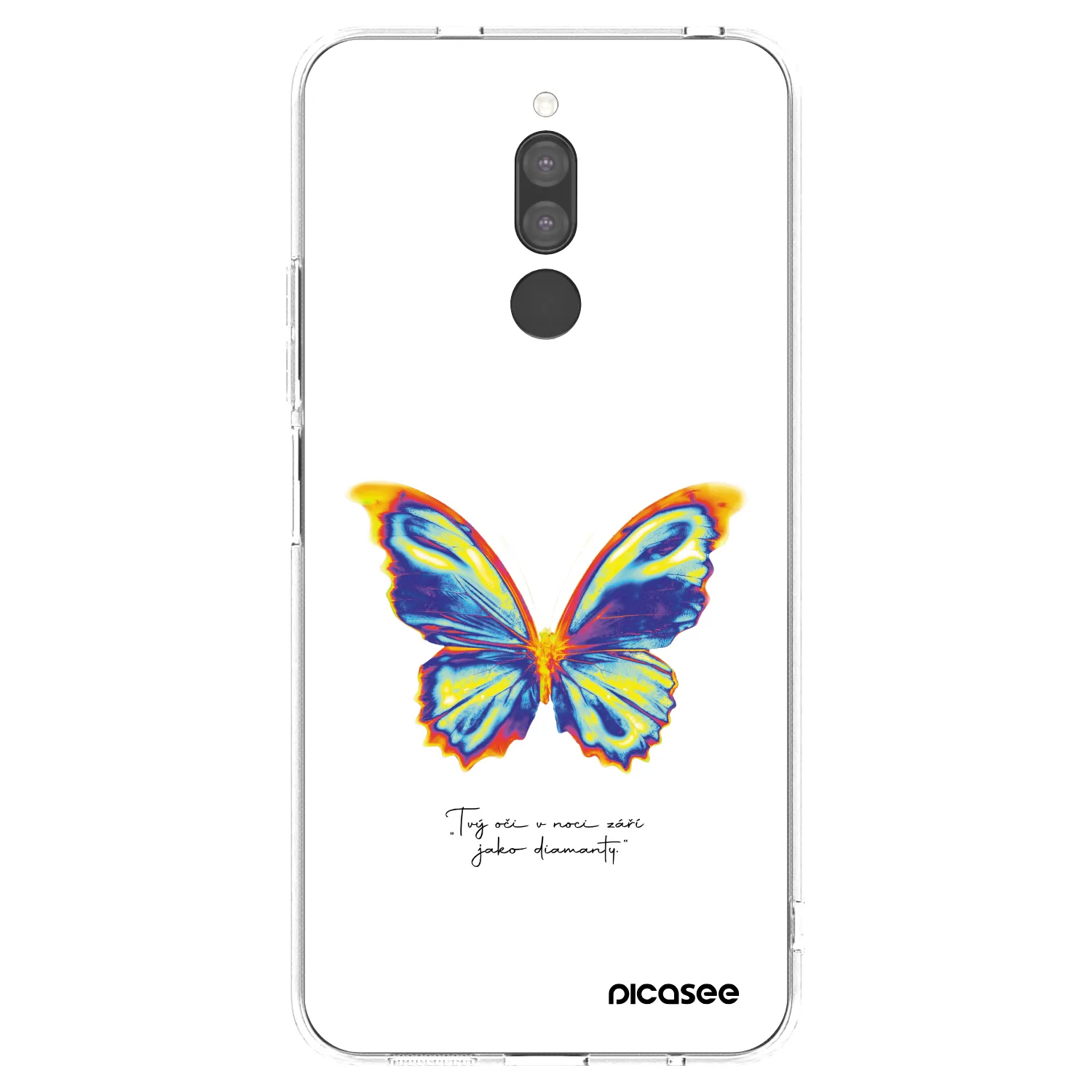 Picasee διαφανής θήκη σιλικόνης Xiaomi Redmi 8 - Diamanty White