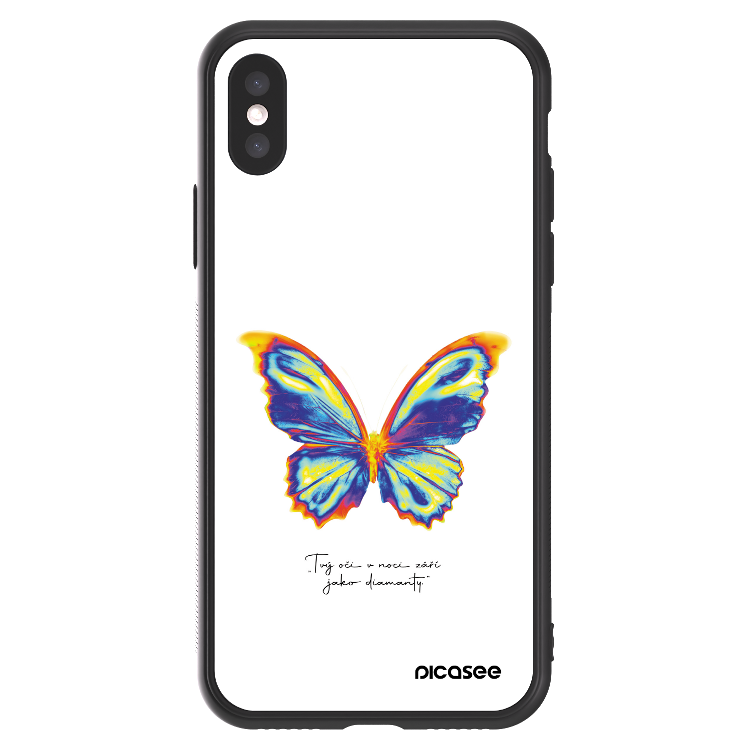 Picasee ULTIMATE CASE για Apple iPhone X/XS - Diamanty White