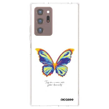 Picasee διαφανής θήκη σιλικόνης Samsung Galaxy Note 20 Ultra - Diamanty White