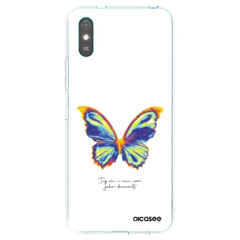 Picasee διαφανής θήκη σιλικόνης Xiaomi Redmi 9A - Diamanty White