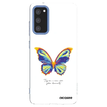Picasee διαφανής θήκη σιλικόνης Samsung Galaxy S20 FE - Diamanty White